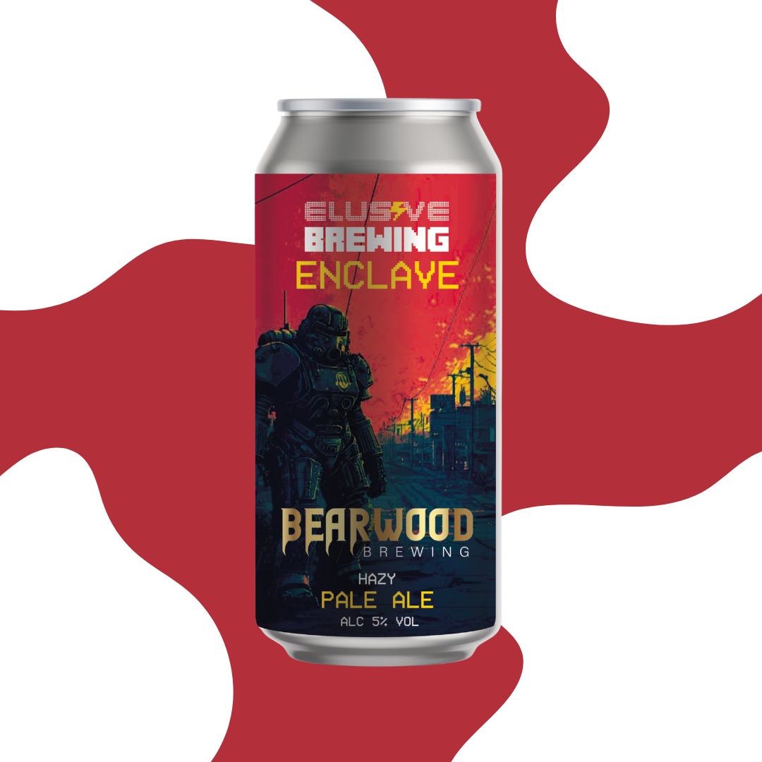 Elusive Brewing X Bearwood_Enclave_Hazy Pale