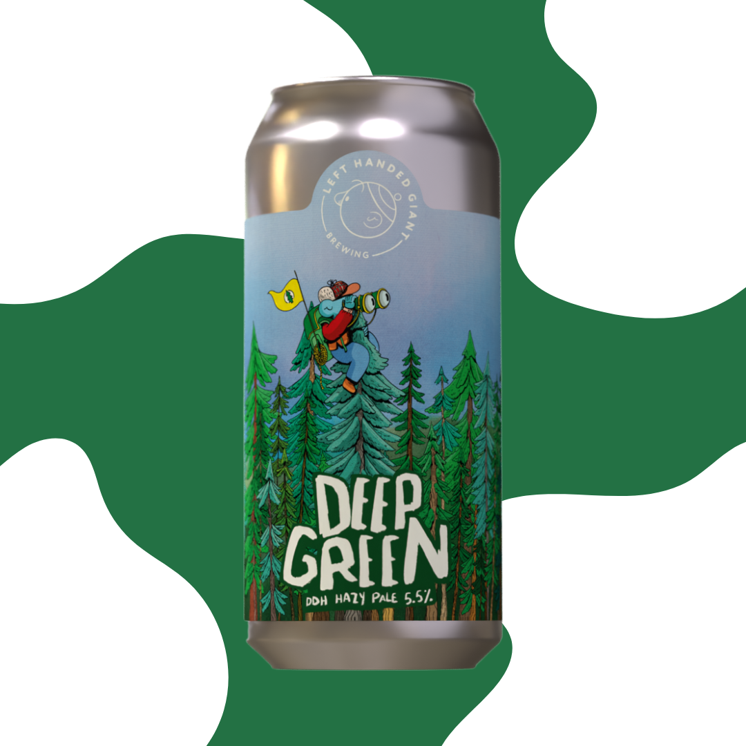 Left Handed Giant_Deep Green_5.5% Hazy Pale